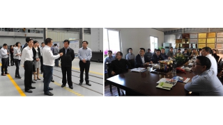 麗水市委副書記、市長黃志平調(diào)研企業(yè)